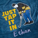 Personalized Just Tap It in Golf Cart Seat Cover with Embroidery Name Club Team Birthday Gift for Golf Player Lover