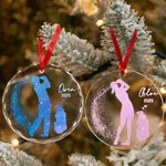 Personalisierte Glitter Golfer Silhouette Weihnachtsschmuck mit Namen und Jahr Home Tree Decor Weihnachtsgeschenk für Golfliebhaber