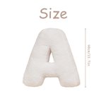 Cuscino di peluche personalizzato con nome Patch Nursery Home Decor Regalo di inaugurazione per la famiglia Kids