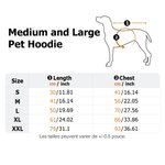 Personalizado clásico a cuadros suave caliente cachorro perro sudadera con capucha con nombre regalo de cumpleaños para el amante del animal doméstico