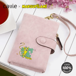 Spersonalizowany portfel z długim ogonem Leopard Matthew Tri-Fold PU Leather z imieniem Prezent urodzinowy dla kobiet Dziewczyny | Callie × Marsupilami®