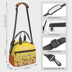 Personalised ClassicWinnie the Pooh and Piglet Kid's Meal Pack Lunch Bag