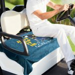 Personalized Just Tap It in Golf Cart Seat Cover with Embroidery Name Club Team Birthday Gift for Golf Player Lover