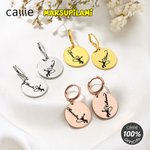 Spersonalizowane kolczyki z długim ogonem Marsupilami z imieniem Urodzinowy prezent świąteczny dla niej | Callie × Marsupilami®