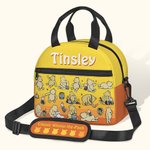 Personalised ClassicWinnie the Pooh and Piglet Kid's Meal Pack Lunch Bag