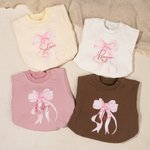 Personalised Bow Soft Long Sleeve Baby Girl Onesie Sweatshirt with Name Baby Shower Birthday Gift for Newborns New Parents