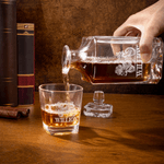 Gepersonaliseerde motorfiets gegraveerde naam whisky karaf bar accessoire verjaardagscadeau voor mannen whisky liefhebbers