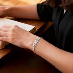 Personlig bibelversarmbånd med gravert tekst Smykkesmykker Bursdagsgave til kristne kvinner