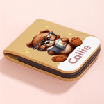 Personalized Cloud Animal Magnetic PU Leather Bookmark Clip with Name Reading Birthday Gift for Book Lovers Kids