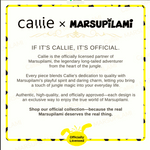 Marsupilami personalizado Dibujos animados Tablero de ajedrez Cartera de mano con nombre Regalo de Navidad para ella | Callie × Marsupilami