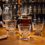 Personalized Basketball Whiskey Decanter with Engraved Team Name and Number Birthday Anniversary Gift for Liquor Lovers