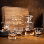 Juego de 4 copas de whisky de baloncesto personalizadas con nombre y número del equipo grabados Regalo de cumpleaños y aniversario para los amantes del licor