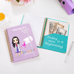 Personalized Cartoon Medical Character 2026 Planner Spiral A5 Notebook with Weekly Monthly Planner Pages Birthday Gift for Pharmacists Women