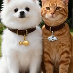Personalized Bone Drunmstick Paw Print Shape Anti-Loss Pet Name Tag with Engraved Number and Address Daily Use Adoption Birthday Gift for Pet Owners