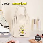 Personalized Long-Tailed Leopard Marsupilami PU Leather Handheld Cosmetic Travel Bag Birthday Gift for Sisters Friends | Callie × Marsupilami®