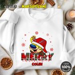 T-shirt adulte Sweatshirt à capuche avec nom Cadeau de Noël pour les amis | Callie × Marsupilami®.