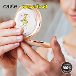 Miroir de maquillage de poche personnalisé avec nom Cadeau d'anniversaire pour les femmes et les filles Callie × Marsupilami®.