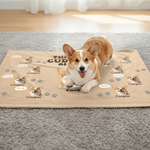 Gepersonaliseerde Paw Print This Is My Knuffeldeken Gezicht Foto Zacht Huisdier Deken met Naam Home Decor Verjaardagscadeau voor Hond Kat Eigenaren