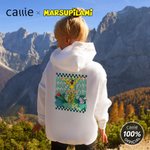 Personalized Long-Tailed Leopard Marsupilami Multicolor Kid T-shirt Sweatshirt Hoodie with Name Birthday Gift for Kids | Callie × Marsupilami®