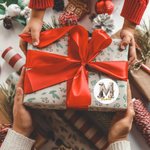 Etichette adesive impermeabili personalizzate con iniziale e nome decor dell'albero di Natale regalo natalizio per famiglia e bambini