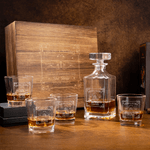 Personalized Fist Bump Whiskey Decanter with Name Bar Accessory Birthday Gift for Men Whiskey Lovers