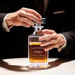 Personalized Vintage Aged Whiskey Decanter with Name and Year Birthday Father's Day Gift for Whiskey Lovers