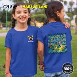 Personalized Long-Tailed Leopard Marsupilami Multicolor Kid T-shirt Sweatshirt Hoodie with Name Birthday Gift for Kids | Callie × Marsupilami®