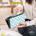 Spersonalizowana portmonetka Marsupilami Cartoon Checkerboard Pattern z imieniem i zamkiem błyskawicznym Prezent urodzinowy dla niej | Callie × Marsupilami®