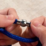 Alerta Médica de Emergencia de Nylon Personalizada Pulsera de Cuerda Ajustable con Texto Regalo de Primeros Auxilios para Hombres Mujeres