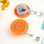 Personlig Showgirl Badge Reel i akryl med namn för dagligt bruk Sjuksköterskedagspresent för sjuksköterskor Läkare