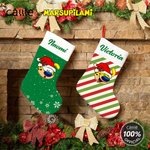 Personalised Long-Tailed Marsupilami Christmas Stocking with Name Home Decor Christmas Gift for Kids Friends Family | Callie × Marsupilami®