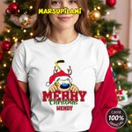 Personalised Cartoon Cute Marsupilami Soft T-shirt Sweatshirt Hoodie with Name Daily Wear Christmas Gift for Family | Callie × Marsupilami®