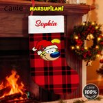 Personalised Long-Tailed Marsupilami Christmas Stocking with Name Home Decor Christmas Gift for Kids Friends Family | Callie × Marsupilami®
