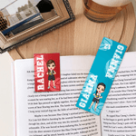 Marque-page magnétique personnalisé en forme de personnage de volley-ball avec nom et numéro d'équipe sportive Cadeau d'anniversaire pour les joueurs de volley-ball et les rats de bibliothèque