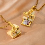 Gepersonaliseerde Vintage Camera Foto Delicate Halsketting Verjaardag Valentijnsdag Verjaardagscadeau voor echtparen Familie