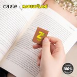 Personalised Long-Tailed Leopard Marsupilami Initial Magnetic Bookmark Clip with Name Christmas Birthday Gift for Kids | Callie × Marsupilami®
