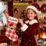 Personalised Long-Tailed Marsupilami Christmas Stocking with Name Home Decor Christmas Gift for Kids Friends Family | Callie × Marsupilami®