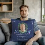 Funda de cojín personalizada con nombre y año, decoración del hogar, regalo conmemorativo para la familia.