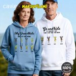 Personalised Cute Tail-Bouncing Marsupilami T-shirt Sweatshirt Hoodie with Name Birthday Anniversary Christmas Gift for Family | Callie × Marsupilami®