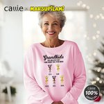 Personalised Cute Tail-Bouncing Marsupilami T-shirt Sweatshirt Hoodie with Name Birthday Anniversary Christmas Gift for Family | Callie × Marsupilami®