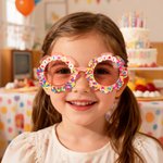 Lunettes de soleil pour enfants personnalisées pour filles avec texte