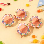 Lunettes de soleil pour enfants personnalisées pour filles avec texte