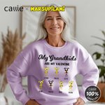 Personalised Cute Tail-Bouncing Marsupilami T-shirt Sweatshirt Hoodie with Name Birthday Anniversary Christmas Gift for Family | Callie × Marsupilami®