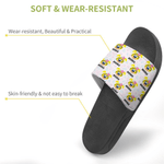 Pantofole in PVC personalizzate a coda lunga con nome e cognome per adolescente e regalo di compleanno per Marsupilami®.