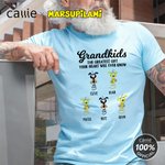 Personalised Cute Tail-Bouncing Marsupilami T-shirt Sweatshirt Hoodie with Name Birthday Anniversary Christmas Gift for Family | Callie × Marsupilami®