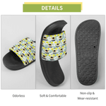 Pantofole in PVC personalizzate a coda lunga con nome e cognome per adolescente e regalo di compleanno per Marsupilami®.