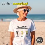 Personalised Cute Tail-Bouncing Marsupilami T-shirt Sweatshirt Hoodie with Name Birthday Anniversary Christmas Gift for Family | Callie × Marsupilami®