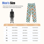 Personalised Multicolour Plaid 1-4 Pet Face Photos Women Men Pyjama Pants Party Birthday Gift for Pet Owners Lovers