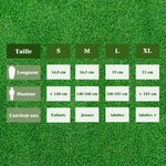 Protège-tibias durables personnalisés avec nom et logo de l'équipe Cadeau d'anniversaire pour les joueurs de football et leurs amis