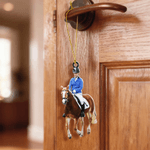 Personalised Horse Riding Photo Acrylic Keychain Ornament Home Decor Christmas Birthday Gift for Equestrian Enthusiasts